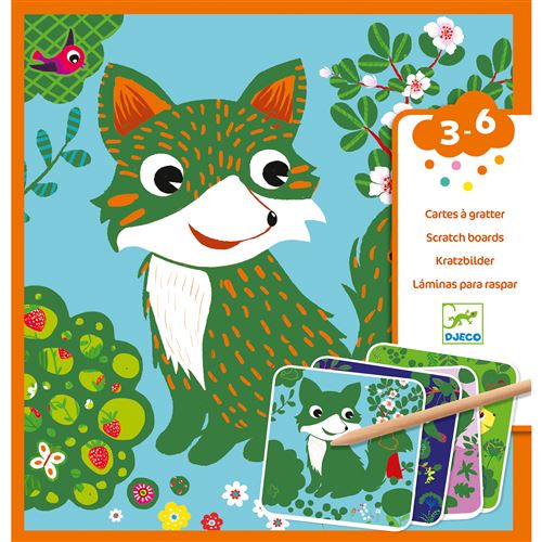CARTES A GRATTER PETITES BETES BI