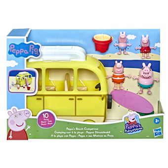 Figurines Peppa Pig Camping-car à la plage