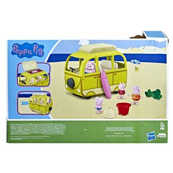 Figurines Peppa Pig Camping-car à la plage