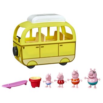 Figurines Peppa Pig Camping-car à la plage