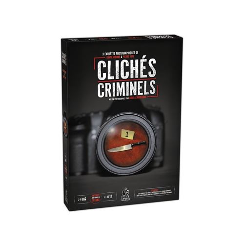 Jeu d'enquête Cocker Clichés Criminels