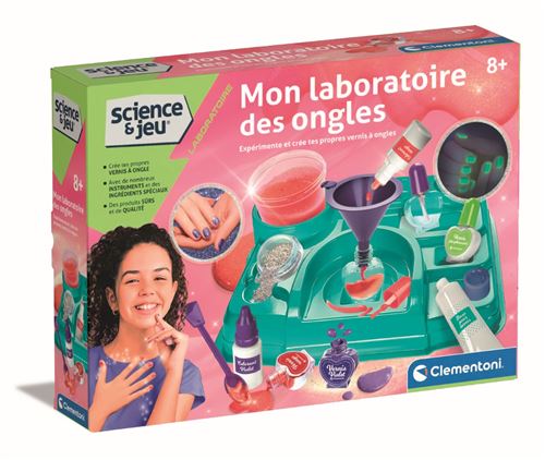 Clementoni - Idée de jeu créatif pour réaliser coloré, laboratoire