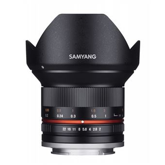 SAMYANG 12mm F2 NCS CS Sony E Noir GARANTI 2 ANS