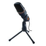 Microphone directionnel Alpha Omega Players Studio Noir et Orange