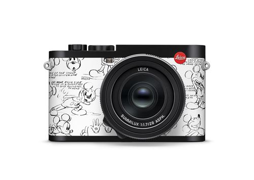 Appareil photo compact Leica Q2 Disney ''100 Years of Wonder'' Noir et Blanc
