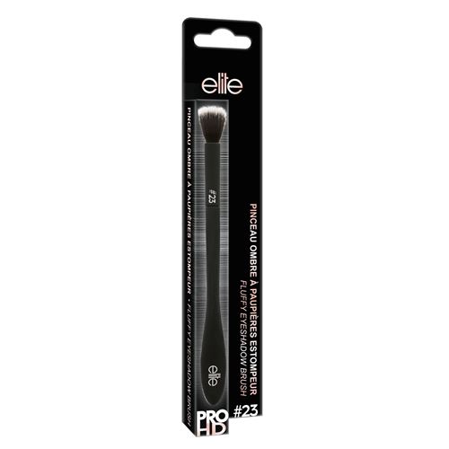 Accessoire beauté Elite Models Pinceau ombre à paupières estompeur PRO HD 23 Noir