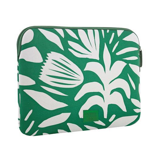 Housse T nB Exclusiv Garden Vert pour PC Portable de 13 à 14 