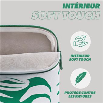 Housse T'nB Exclusiv' Garden Vert pour PC Portable de 13" à 14"
