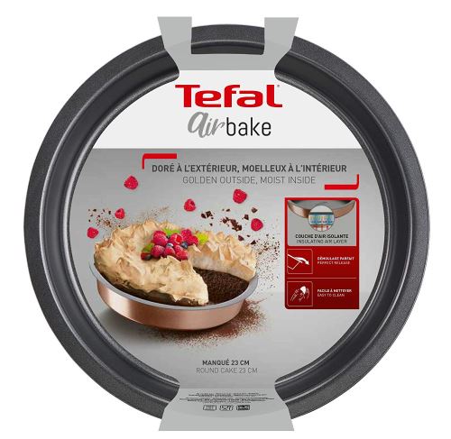 Tefal Airbake Round Cake Pan - 23cm - Miazone