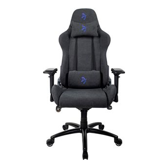 Siège Gaming Arozzi Verona Signature Tissu doux Noir et bleu