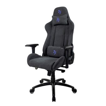 Siège Gaming Arozzi Verona Signature Tissu doux Noir et bleu