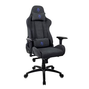 Siège Gaming Arozzi Verona Signature Tissu doux Noir et bleu