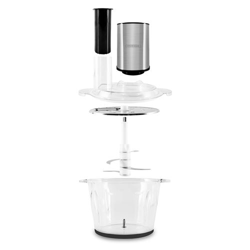 Kitchen Cook Hachoir Kitchencook Multifonction 5 En 1 Slimix 600 W Blanc