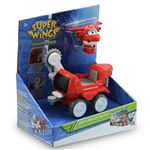 Véhicule Super Wings Jett's Moon Rover et Transform A Bot