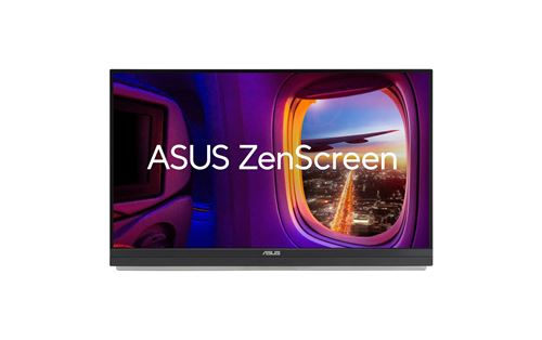 ASUS ZenScreen MB27ACF - Écran LED - 27" - portable - 2560 x 1440 @ 100 Hz - IPS - 300 cd/m² - 1500:1 - 5 ms - haut-parleurs avec subwoofer - noir