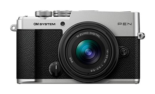 Appareil photo hybride Om System PEN Body . Zuiko Digital 14 42mm F3.5 5.6 III et