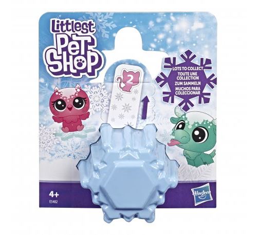 Pack avec 2 Petites Figurines Littlest Pet Shop Collection Givrée Meilleurs Amis Modèle Alèatoire
