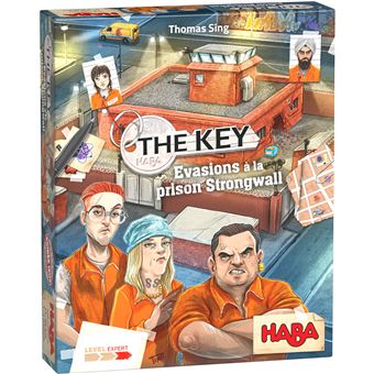 Jeu d'enquête Haba The Key Evasions à la prison Strongwall