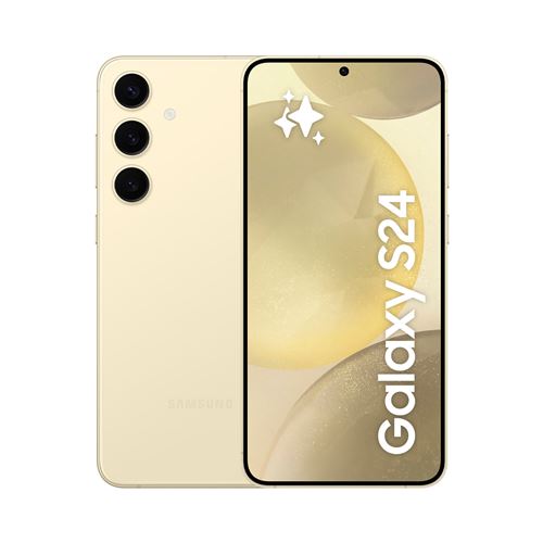 Smartphone Samsung Galaxy S24 6,2"" 5G Nano SIM 256 Go Crème État correct - Samsung reconditionné disponible sur Fnac