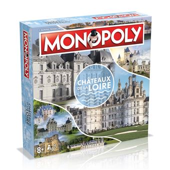 Jeu classique Monopoly Châteaux de la Loire