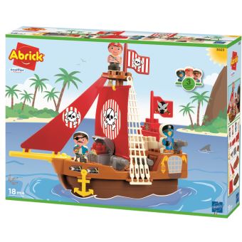 Bateau Pirate Abrick Ecoiffier Autre Jeu De Construction Achat Prix Fnac