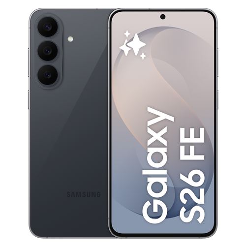Smartphone Samsung Galaxy S26 FE 6,7 5G Double Nano SIM 128 Go Graphite