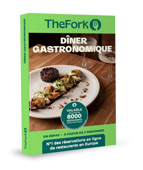 Coffret cadeau TheFork Dîner Gastronomique