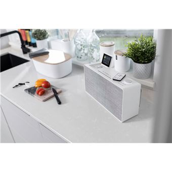 Système de musique tout-en-un sans fil Bluetooth Pure Evoke home Coton blanc