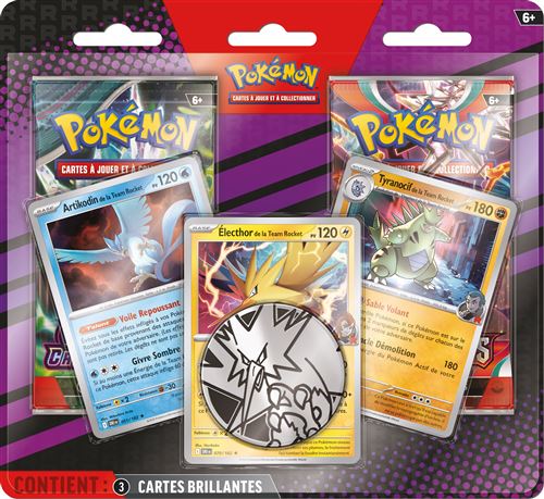 Pokémon : pack 2 boosters Q4 25 Blister 3 c.p.