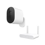 Caméra de surveillance d'extérieur Xiaomi Mi  sans fil Wifi 1080p avec routeur Blanc