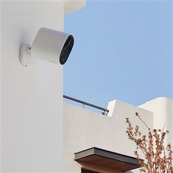 Caméra de surveillance d'extérieur Xiaomi Mi  sans fil Wifi 1080p avec routeur Blanc