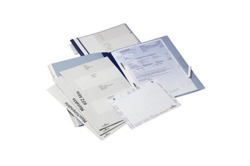 Durable Bleu Dossier D'organisation, Format A4,