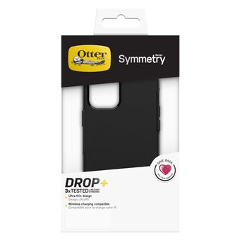 Coque renforcée pour iPhone 12/12Pro OtterBox Symmetry Series Noir