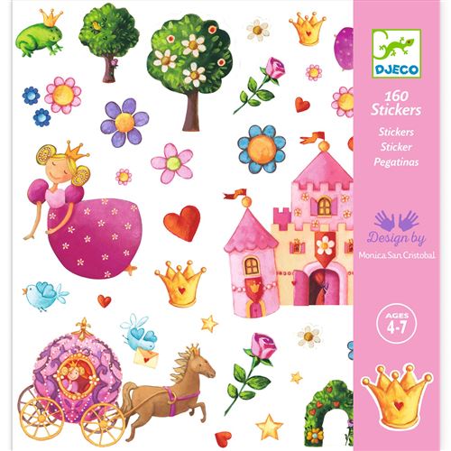 Stickers Princesse Marguerite Djeco