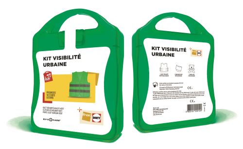 RFX Care zichtbaarheidskit voor stadsverkeer groen