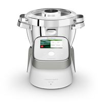 Robot cuiseur multifonction Moulinex I Companion Touch XL avec écran tactile 1550 W Blanc et Argent
