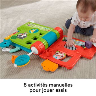 Livre d'activités Géant 2 en 1 Fisher Price