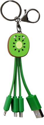 Câble de charge universel 3 en 1 Yello koko 15 cm Vert Kiwi