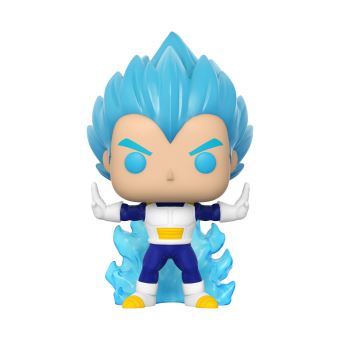 Figurine Funko Pop Animation Dragon Ball Super Vegeta Powering Up Glow with Chase Exclusivité Fnac