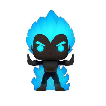 Figurine Funko Pop Animation Dragon Ball Super Vegeta Powering Up Glow with Chase Exclusivité Fnac