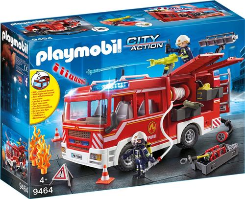 Playmobil City Action 9464 Fourgon d'intervention des pompiers