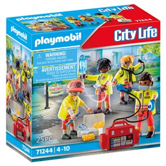 Playmobil City Life 71244 Equipe de secouristes - 1