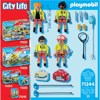 Playmobil City Life 71244 Equipe de secouristes