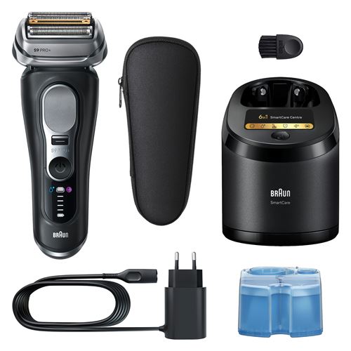 Rasoir à Grille Braun Series 9 Pro+ 9660Cc Pro Sensoadapt 6 Lames + Smartcare