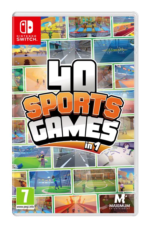 40 SPORTS IN 1 SWITCH EURO NEW (GAME IN ENGLISH/FRANCAIS/DE/ES/IT/PT) - Image 3