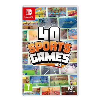 40 Sports Games in 1 Nintendo Switch