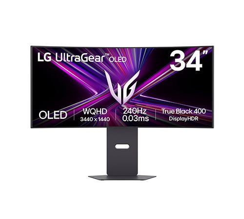 Ecran PC gaming LG UltraGear OLED 34GX900A-B 34 Incurvé 240 Hz WQHD