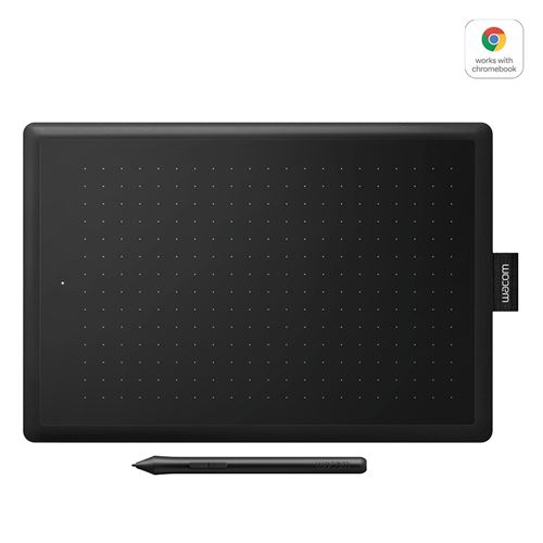 Tablette graphique Wacom One Medium 2017 Noir et Rouge avec Stylet