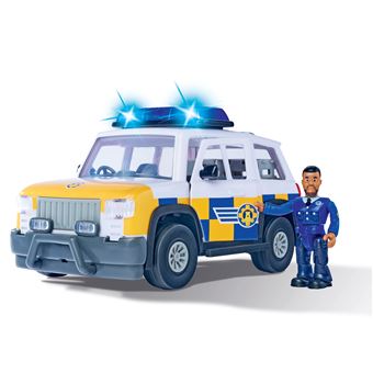 Voiture de police Simba Sam le Pompier 19 cm