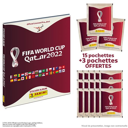Coffret album Panini World Cup Qatar 2022